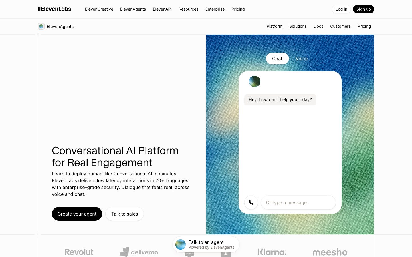 ElevenLabs Conversational AI
