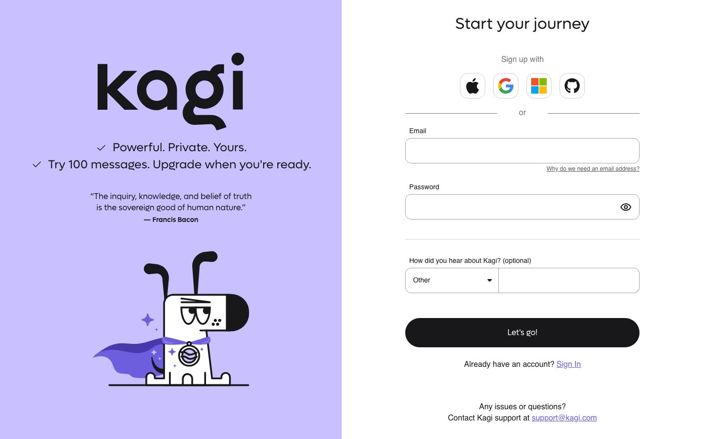 Kagi Assistant