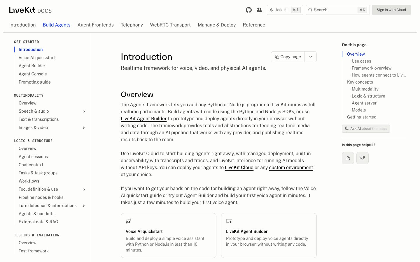 LiveKit Agents