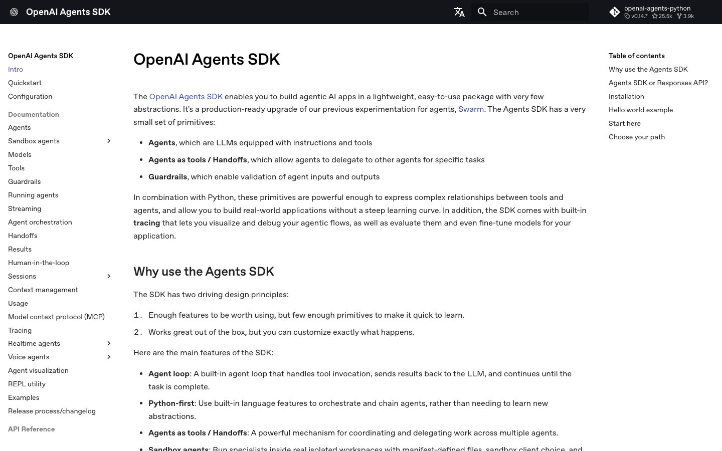 OpenAI Agents SDK