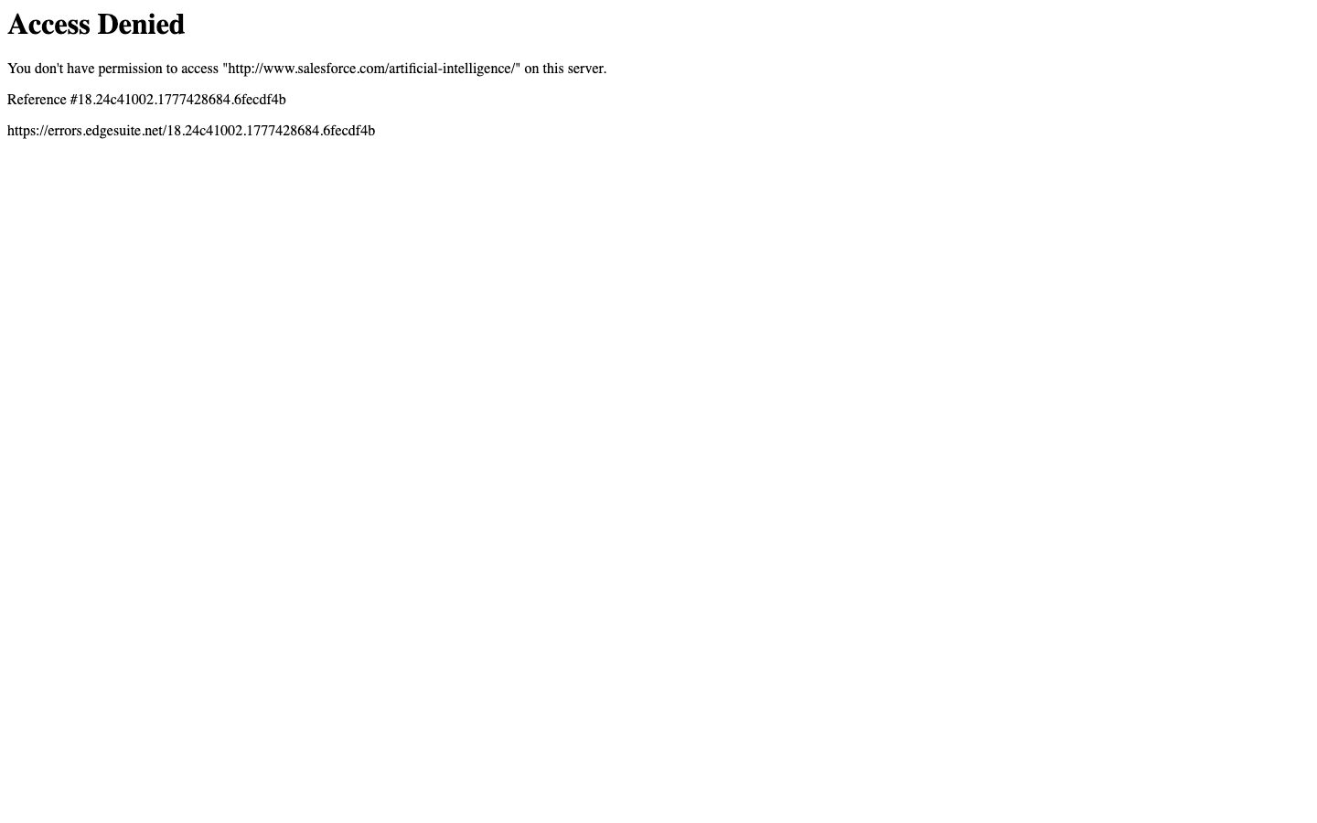 Salesforce Einstein