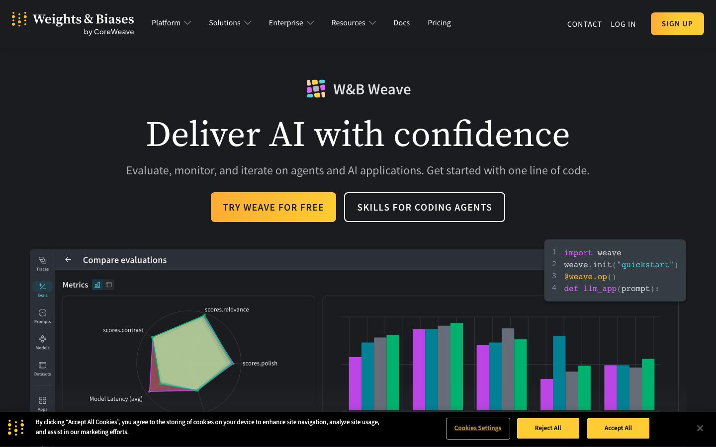 Weights & Biases Weave