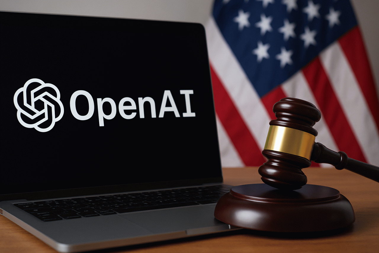 Imagem gerada por IA · OpenAI NYT Direitos Autorais · Assunto apurado por: The Verge