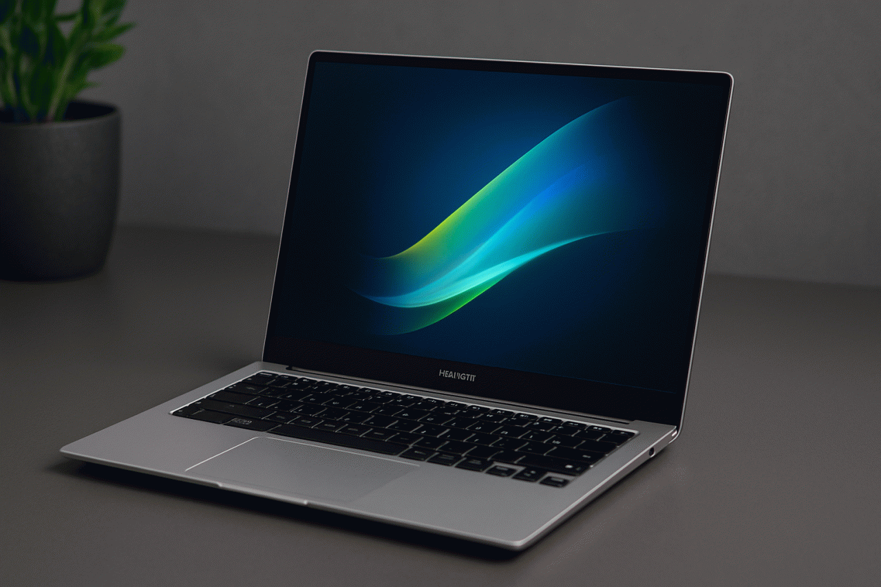 Imagem gerada por IA · Samsung Galaxy Book 6 · Assunto apurado por: Engadget