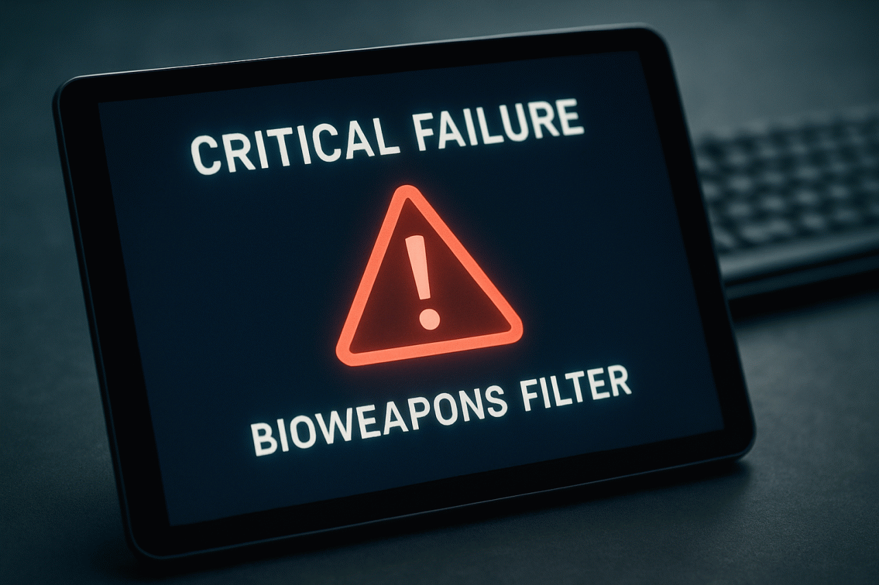 Falha Crítica: Filtro de Armas Biológicas da Anthropic Desativado Por Quase Um Ano