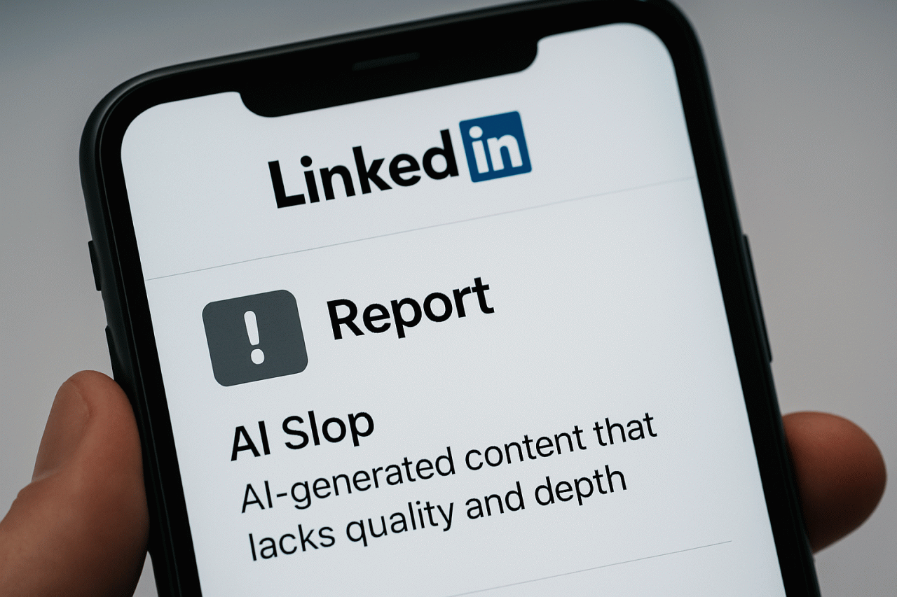 LinkedIn Implementa Botão de Denúncia para Conteúdo de IA de Baixa Qualidade