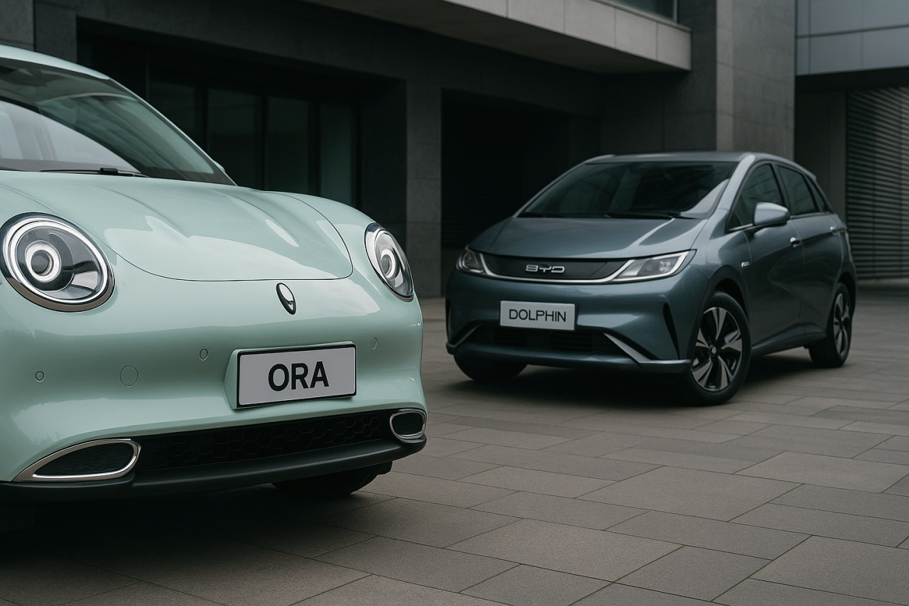 GWM Reduz Preço do Ora 03 e Aquece Disputa com BYD Dolphin no Mercado Brasileiro