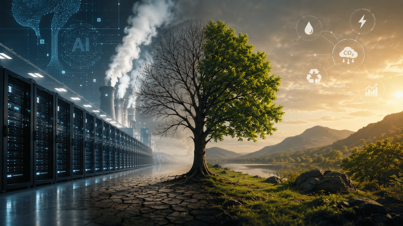 A Sombra Invisível da IA: Como a Sede por Dados e Energia Desafia a Sustentabilidade Corporativa