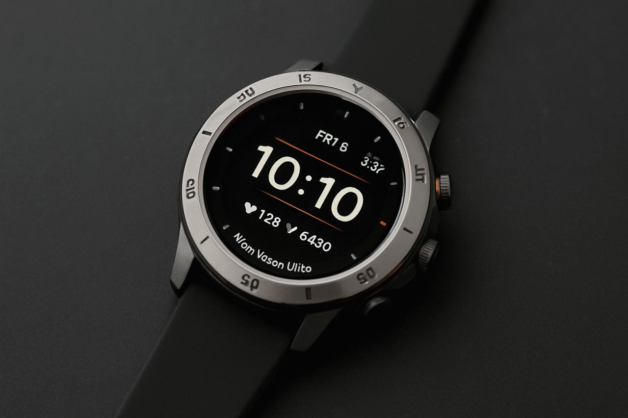 Imagem gerada por IA · Moto Watch Ultra Wear OS · Assunto apurado por: The Verge