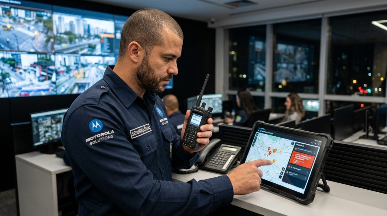 O Sentinela Digital: Como a IA Generativa da Motorola Solutions Revoluciona a Segurança Física para Profissionais Brasileiros
