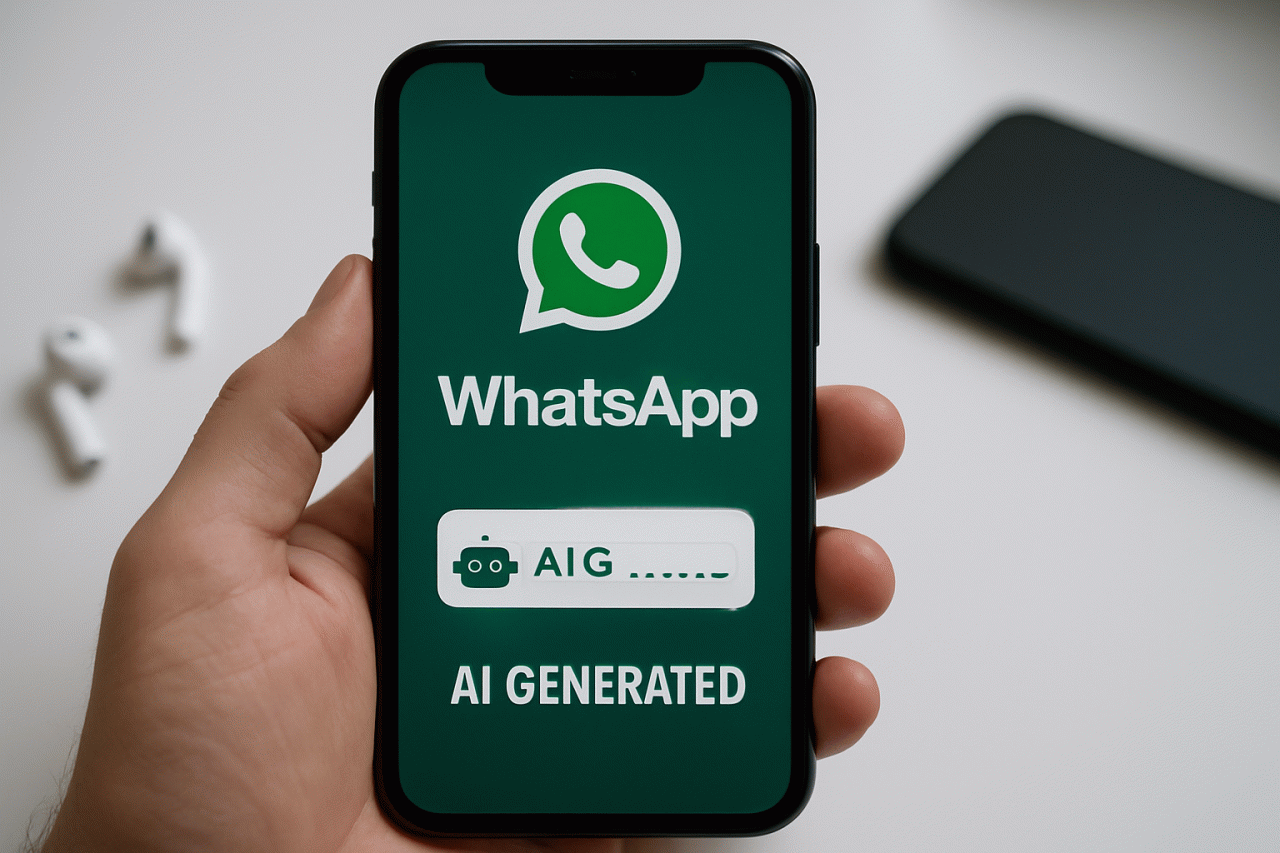 WhatsApp: Administradores de Canais Poderão Sinalizar Mídia Gerada por IA