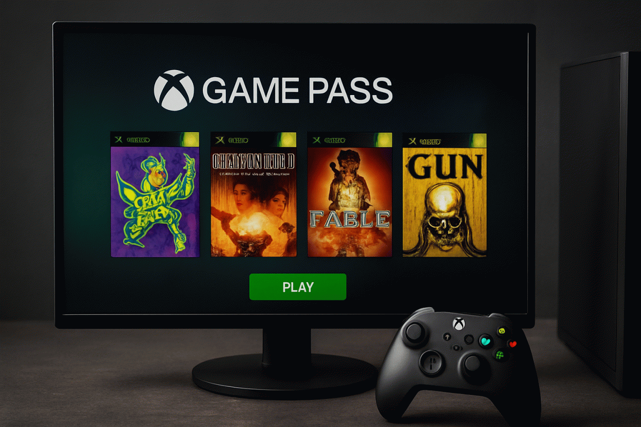 Microsoft Libera Jogos do Xbox Original para PC com Game Pass e Melhorias Gráficas
