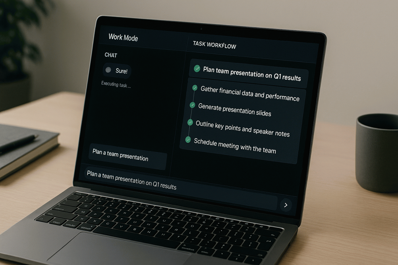 A Maestria da Execução: Como o Novo 'Work Mode' da Mistral está Aposentando os Chatbots Passivos