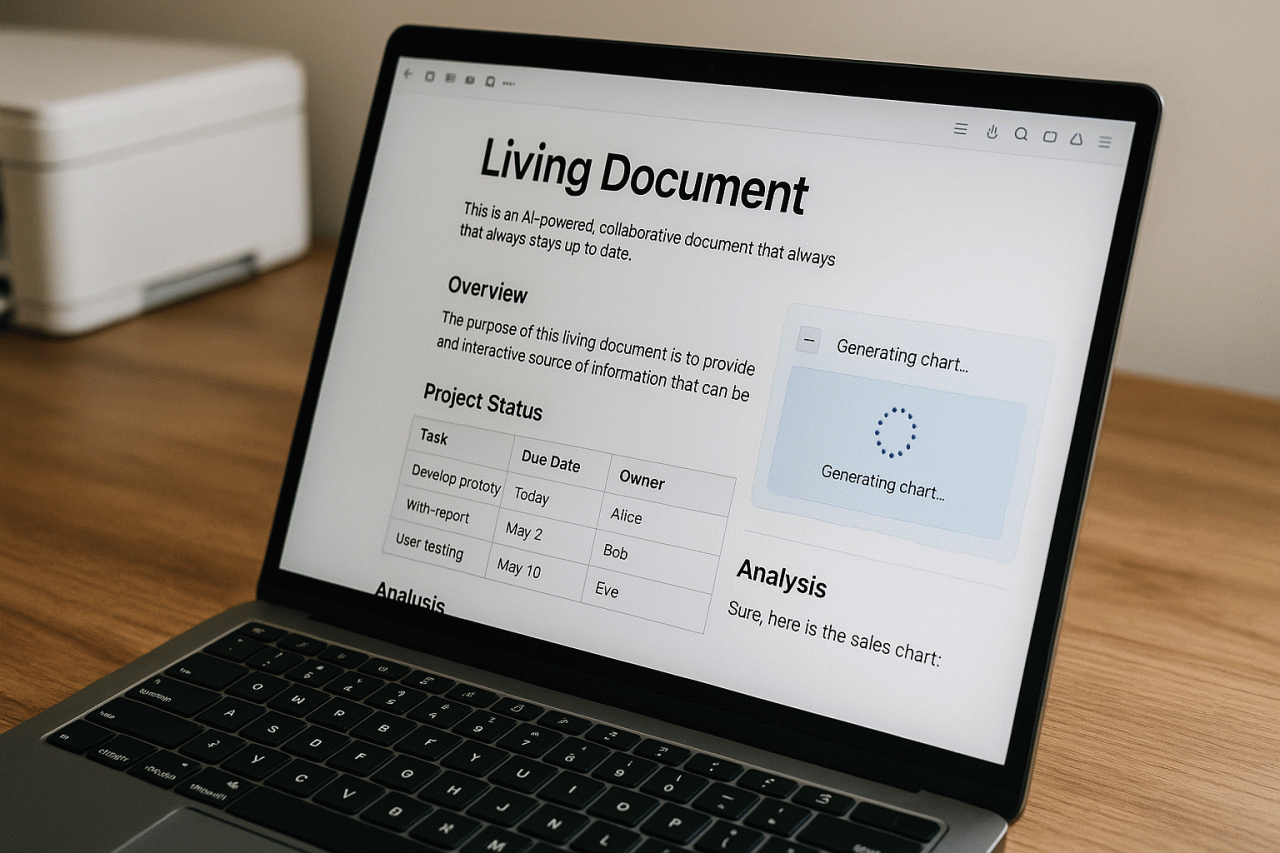 O Fim do Papel Digital: Como os 'Documentos Vivos' com IA Estão Aposentando o PDF e Redefinindo a Colaboração