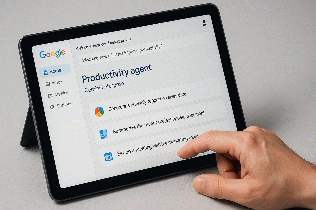 A Nova Era da Automação: Como os Agentes de IA Personalizados do Google Estão Redefinindo a Produtividade Empresarial