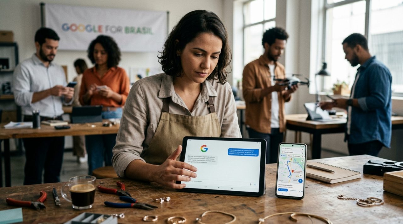 A IA Chega ao Seu Dia a Dia: Como o Google Está Democratizando a Inteligência Artificial para Profissionais Brasileiros