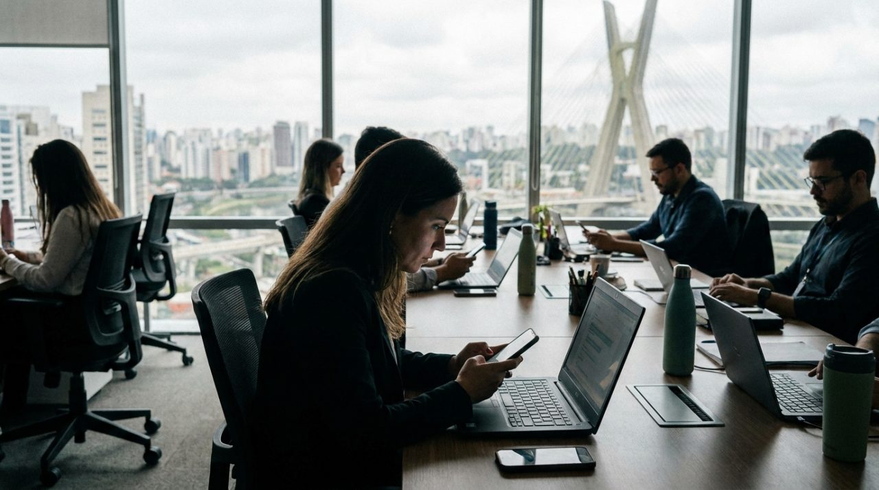 A Ascensão da 'Shadow AI' no Brasil: 68% dos profissionais usam IA sem aval das empresas
