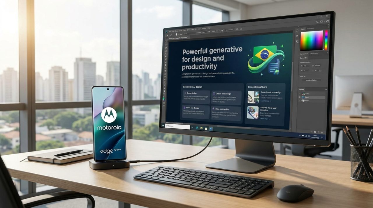 Motorola Edge 70 Pro: O Salto na Produtividade Móvel com IA que Desafia o Escritório Tradicional no Brasil