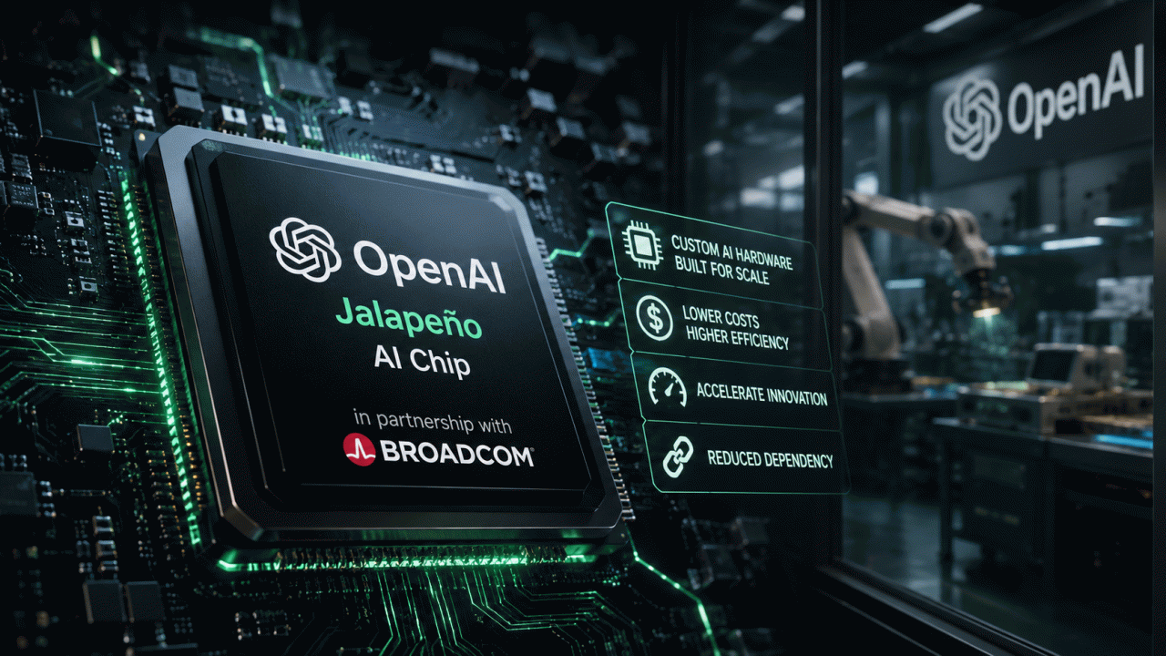 Além da Nuvem: O Chip 'Jalapeño' da OpenAI Redefine a Corrida por Inteligência Artificial