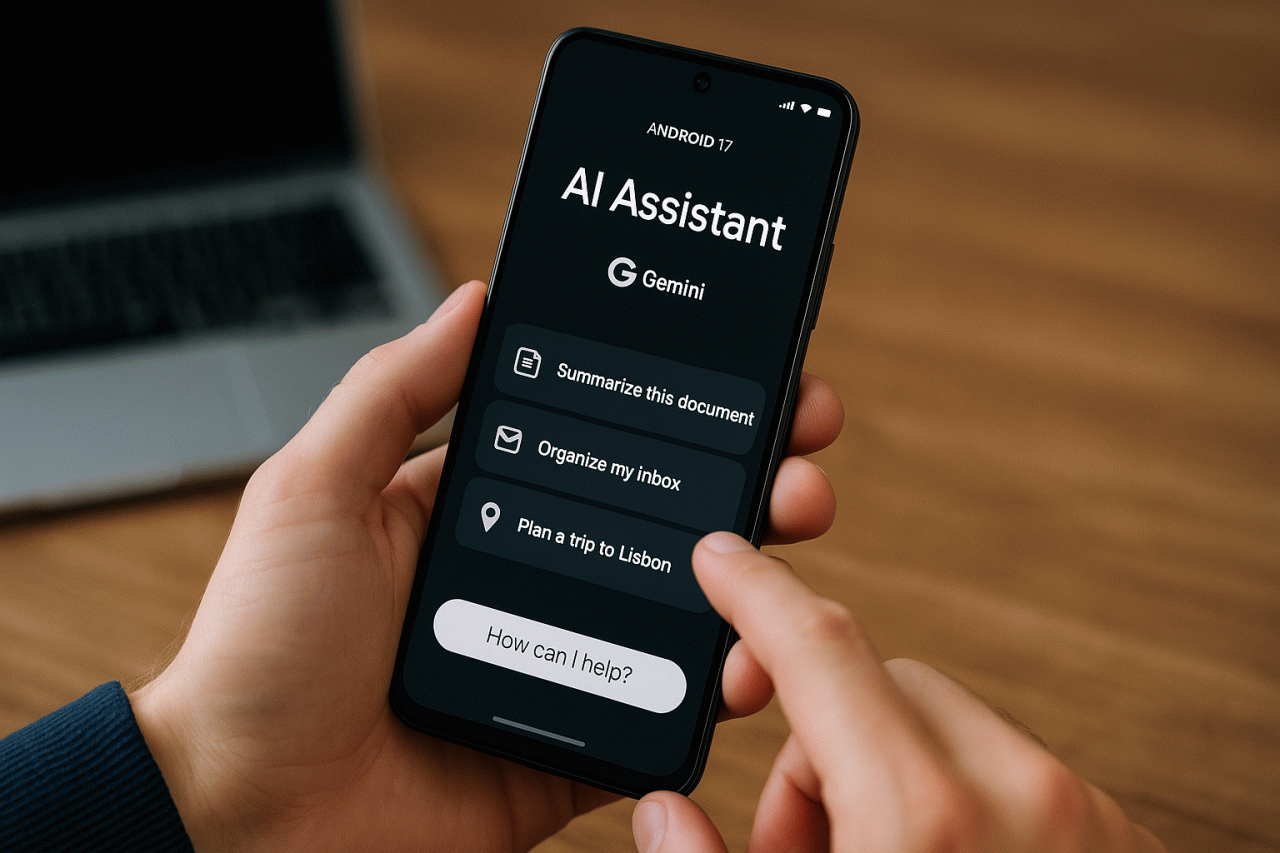 Android 17 e a Era dos Agentes: Como o Novo 'Sistema de Inteligência' do Google vai Trabalhar por Você