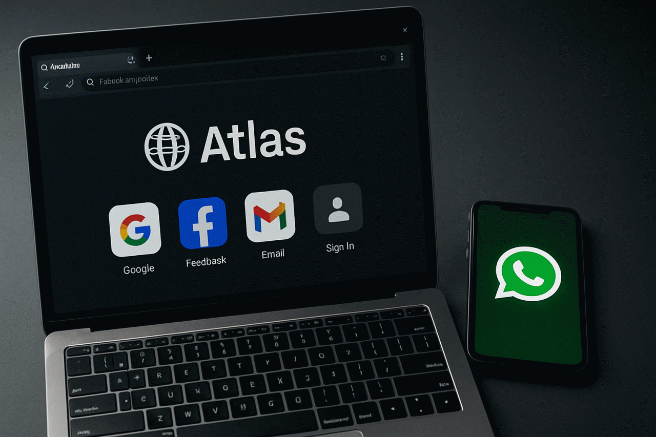 Navegador Atlas da OpenAI Poderia Ser Invadido para Enviar Spam no WhatsApp?