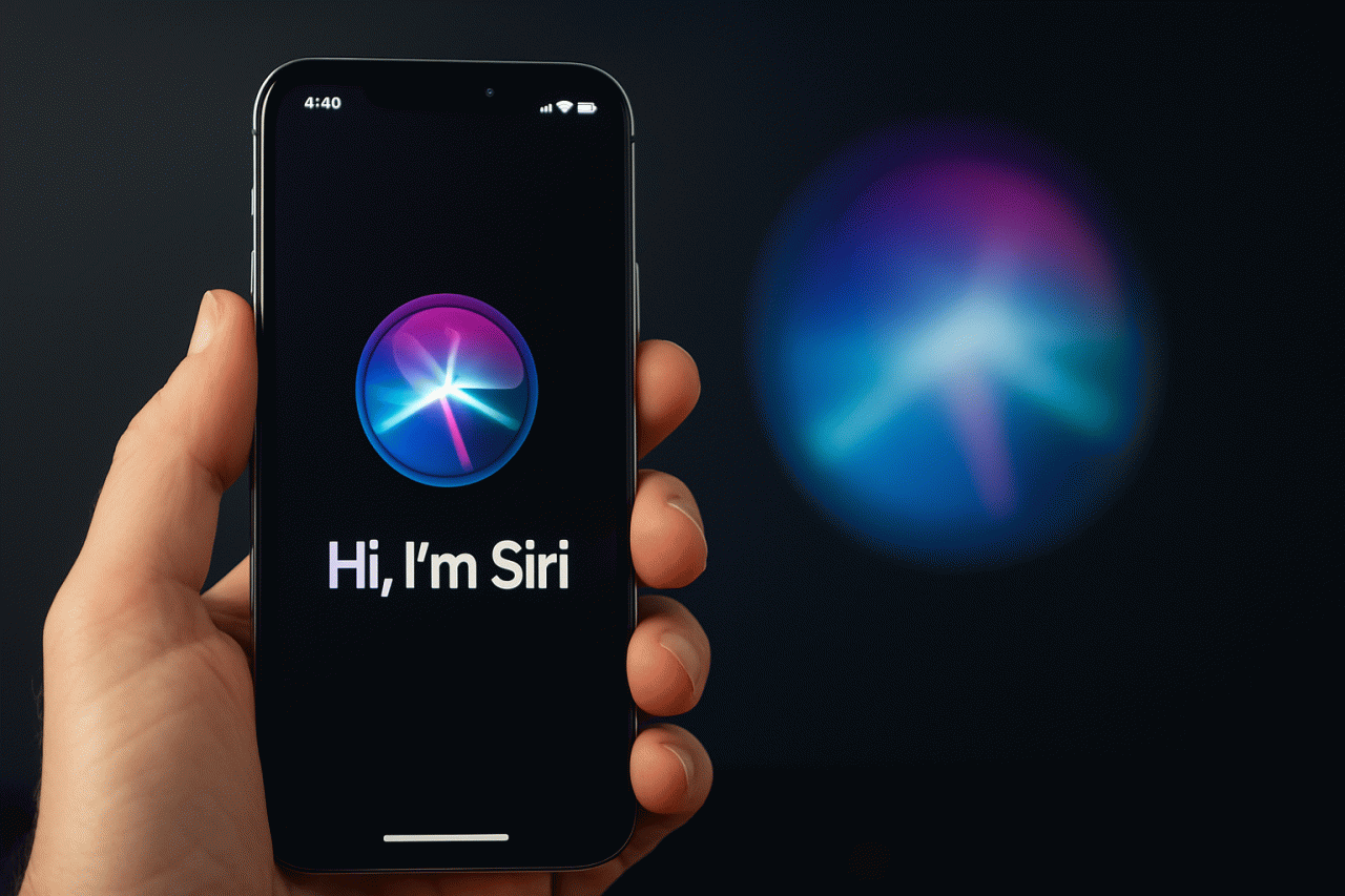 Imagem gerada por IA · Siri AI Apple Adoção · Assunto apurado por: Wired AI