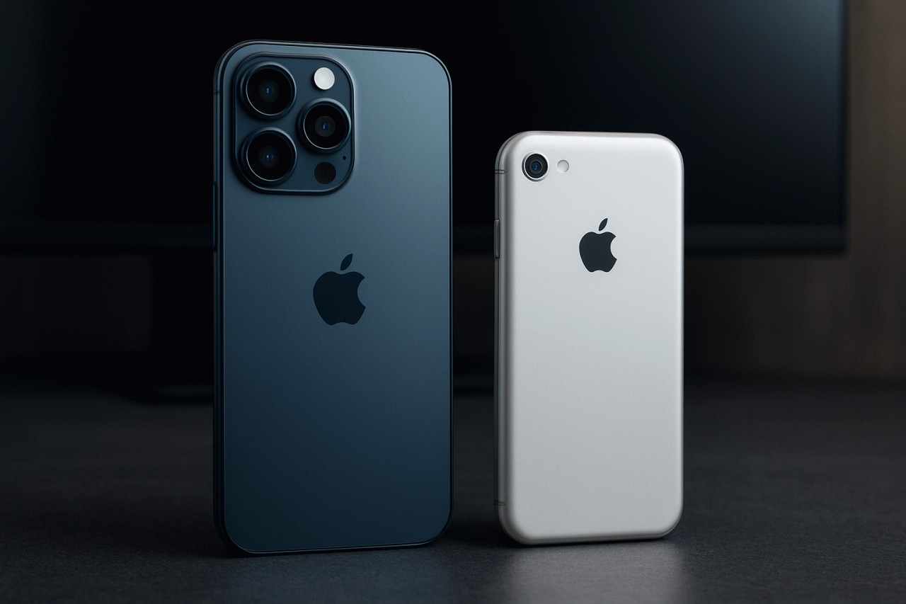 Imagem gerada por IA · Preços iPhone Apple · Assunto apurado por: The Verge
