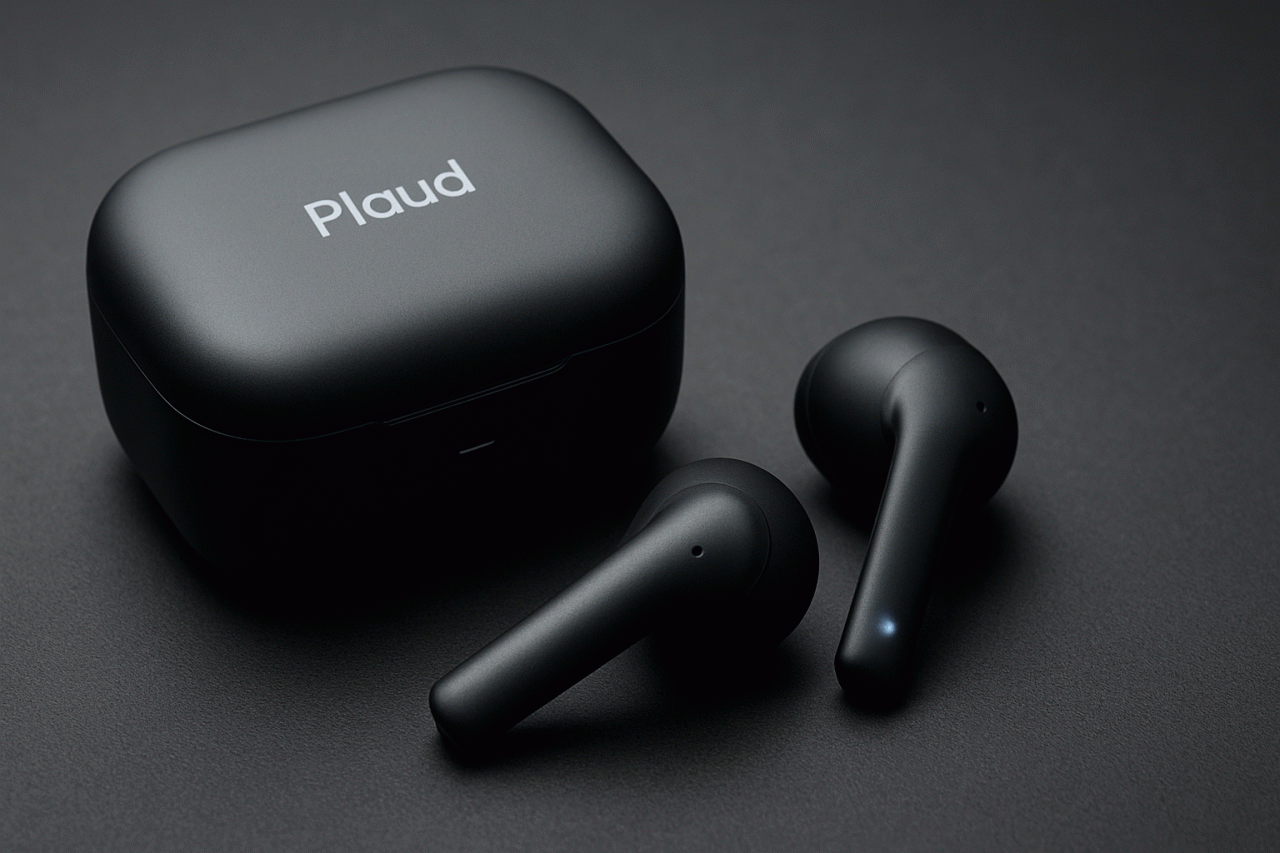 Imagem gerada por IA · Plaud One IA · Assunto apurado por: Engadget