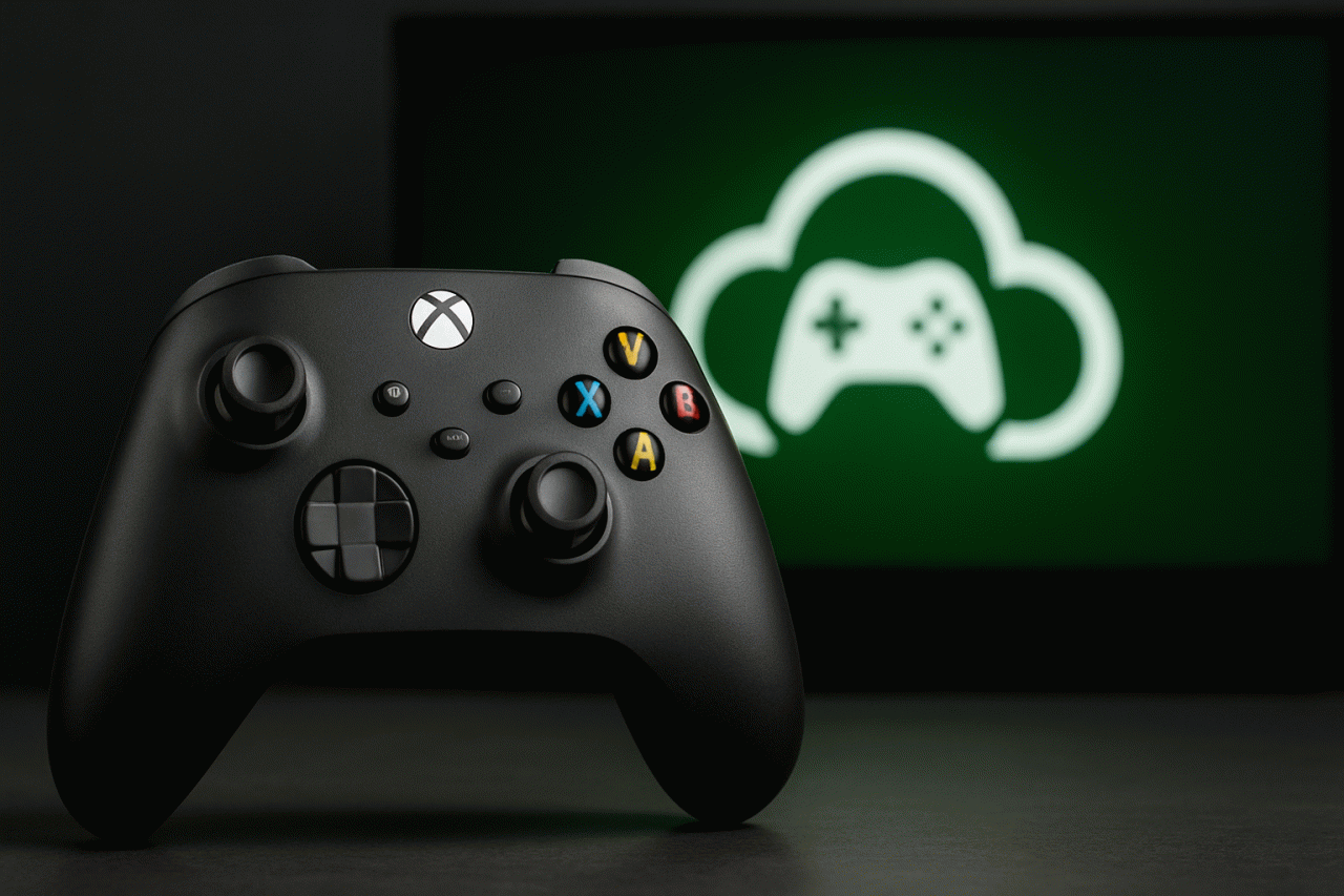 Imagem gerada por IA · Xbox Cloud Gaming · Assunto apurado por: The Verge
