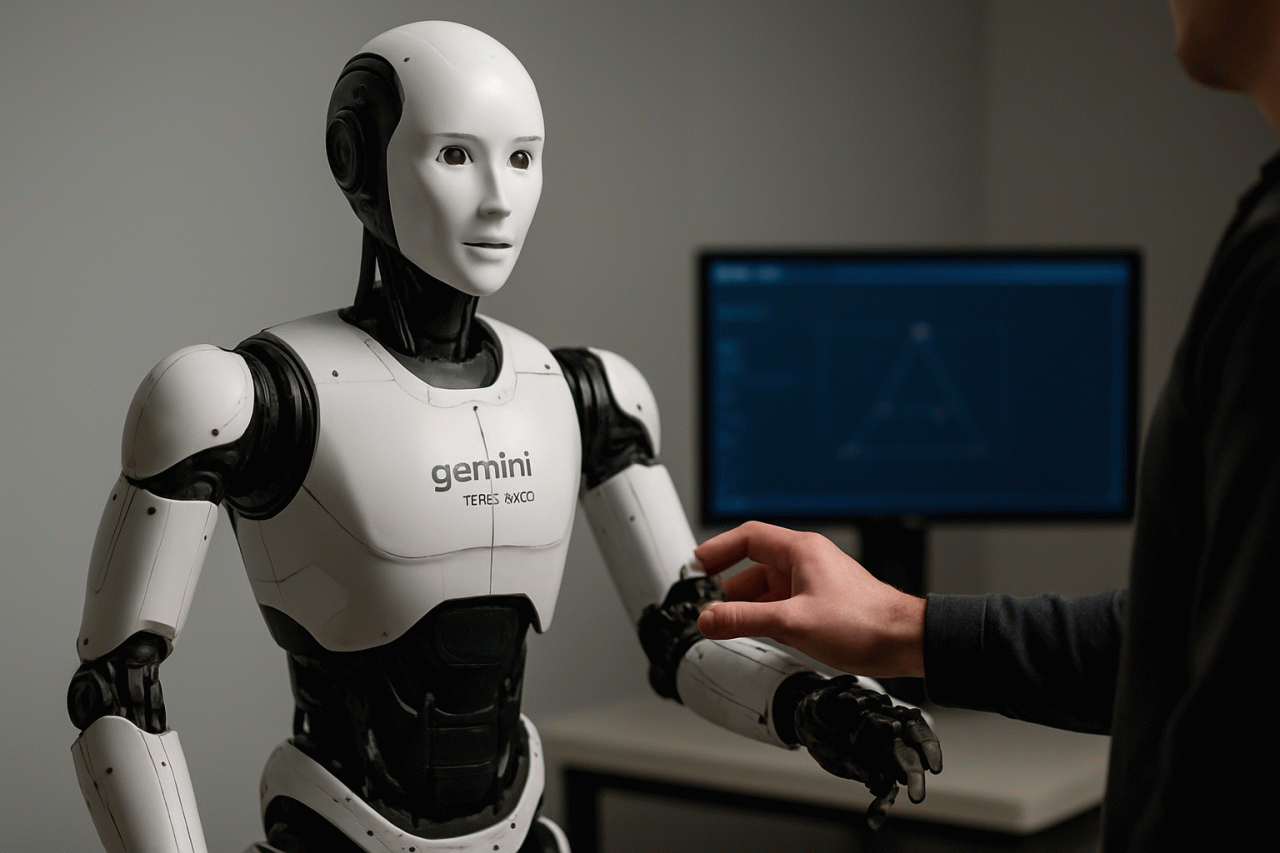 IA Gemini Robotics 2 do Google DeepMind Habilita Controle Corporal Completo de Robôs