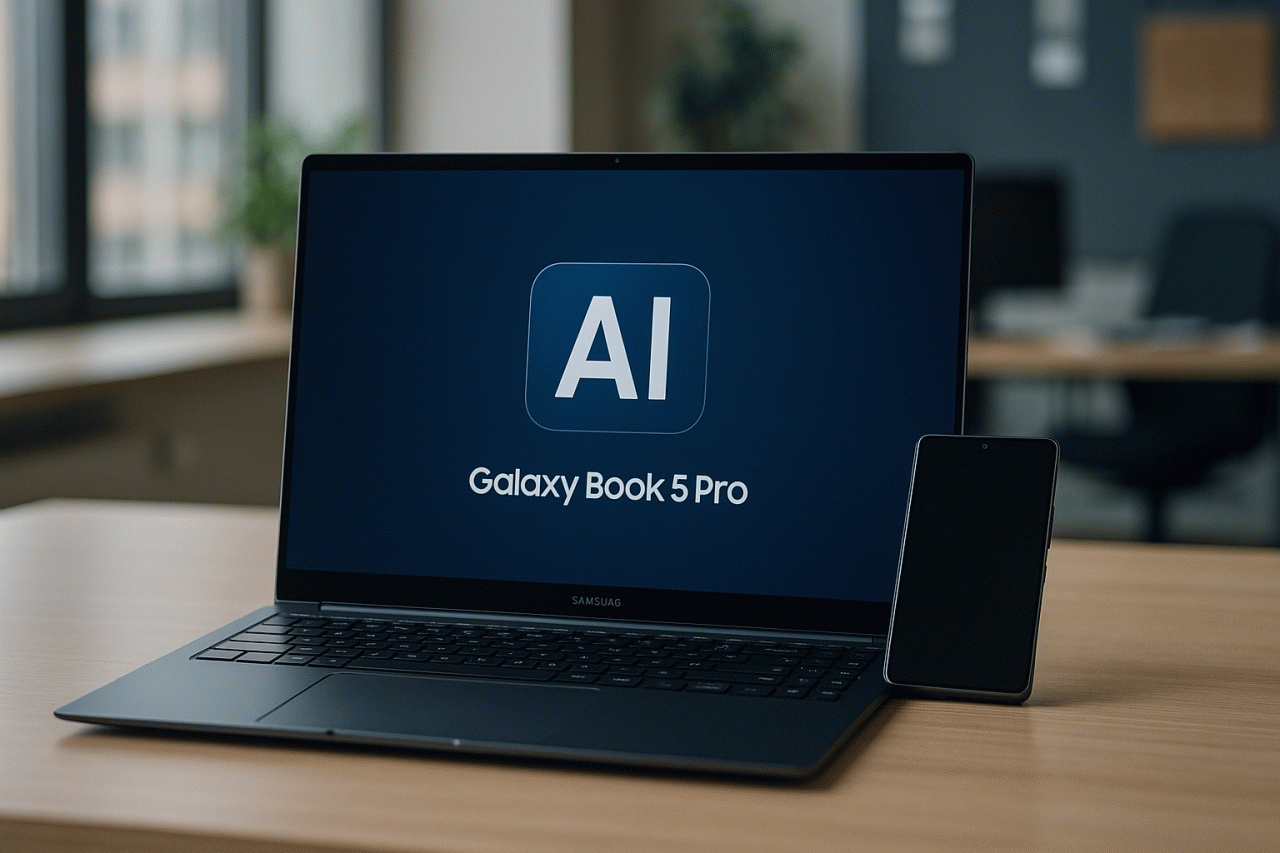 Samsung Galaxy Book 5 Pro no Brasil: O Notebook com IA de 55 TOPS que quer Redefinir o Trabalho Híbrido