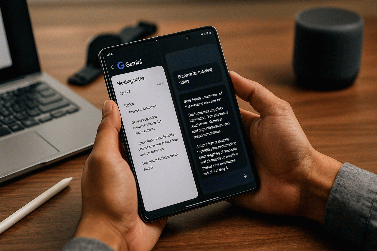 A Inteligência que Dobra o Tempo: Como o Gemini Intelligence no Galaxy Z Redefine a Produtividade Multitarefa para Profissionais Brasileiros