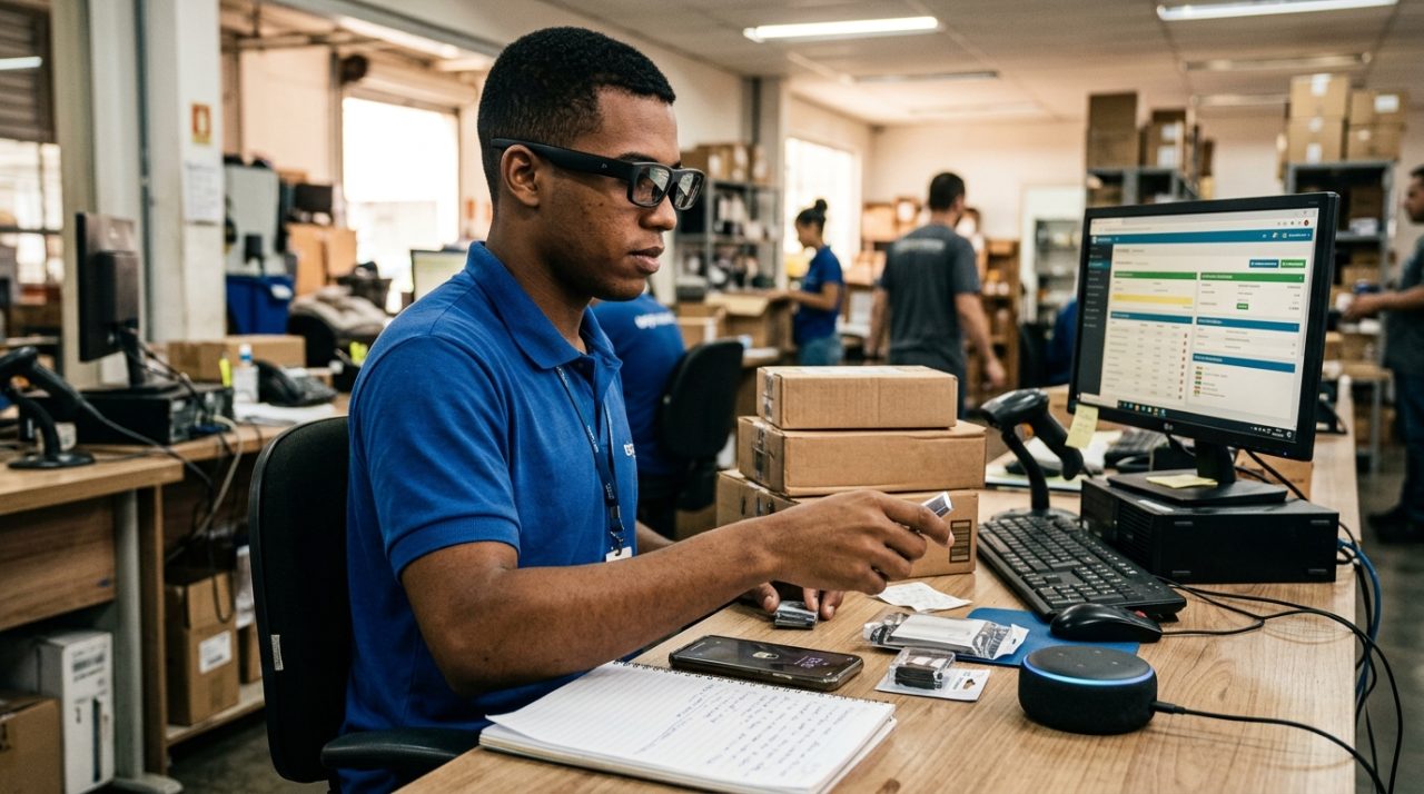 Óculos Inteligentes com IA: Como os Wearables Estão Substituindo as Telas no Trabalho e no Dia a Dia