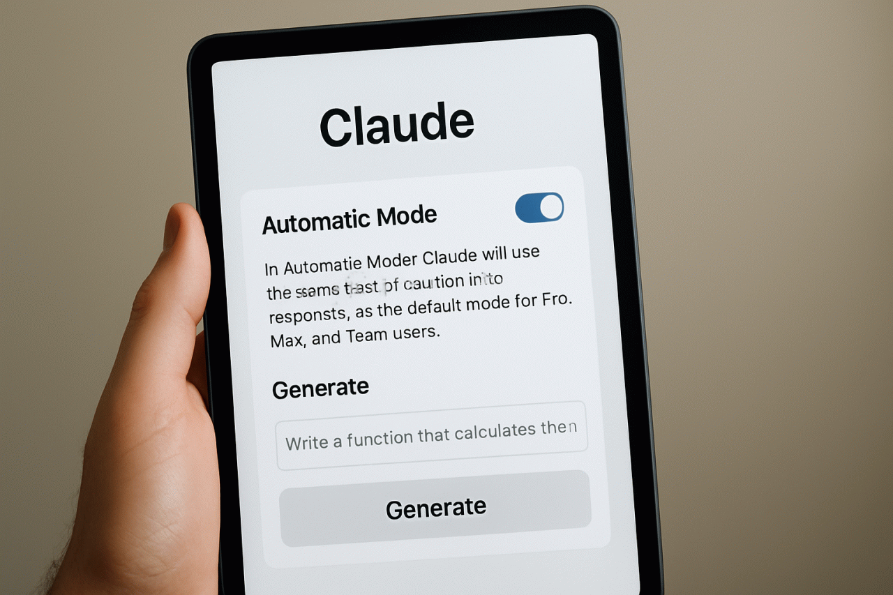 Anthropic Padroniza Modo Automático para o Claude Code em 14 de Agosto