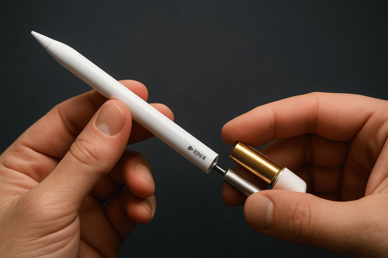Apple Desenvolve Novos Apple Pencils com Baterias Substituíveis para Lançamento em 2027
