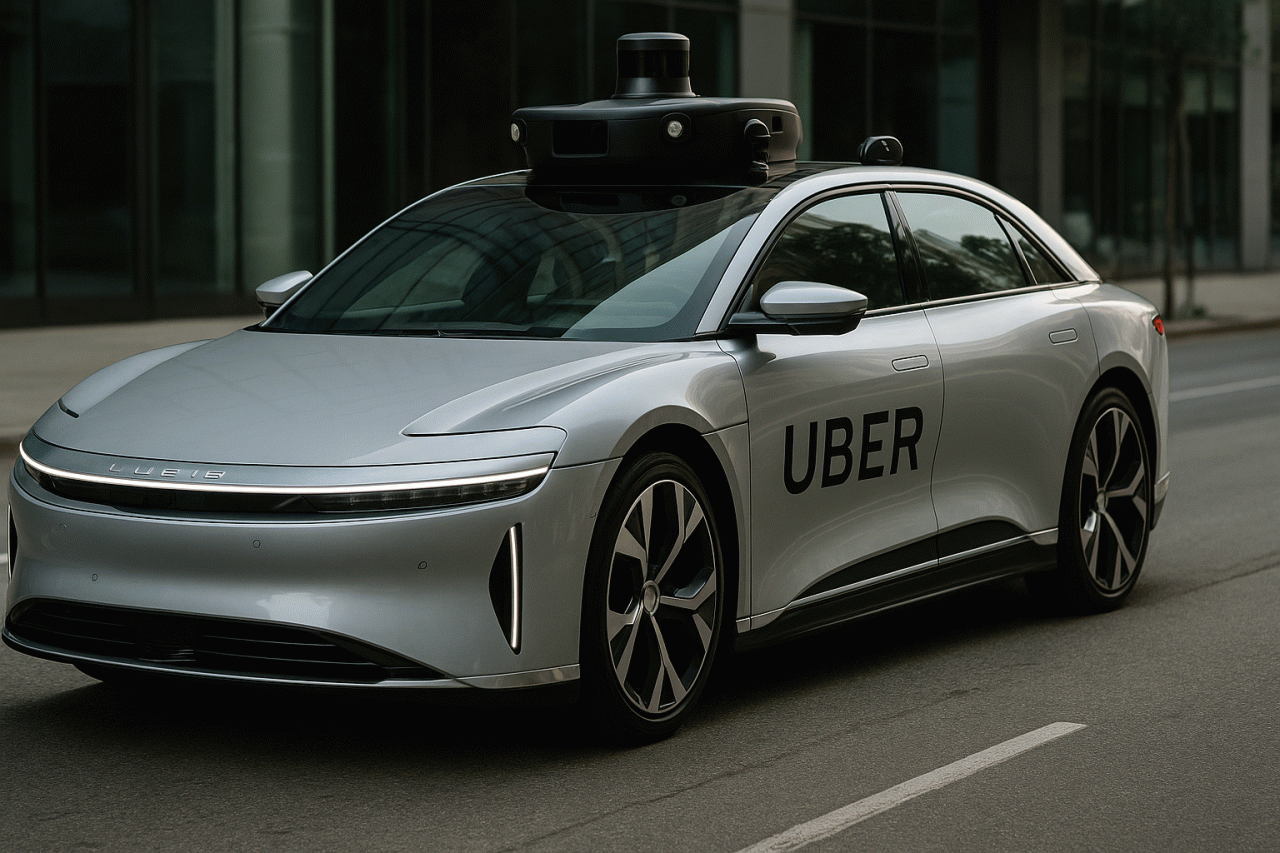 O Futuro Sem Motorista: Uber Anuncia Lançamento de seu Serviço de Robotáxi Premium para 2027