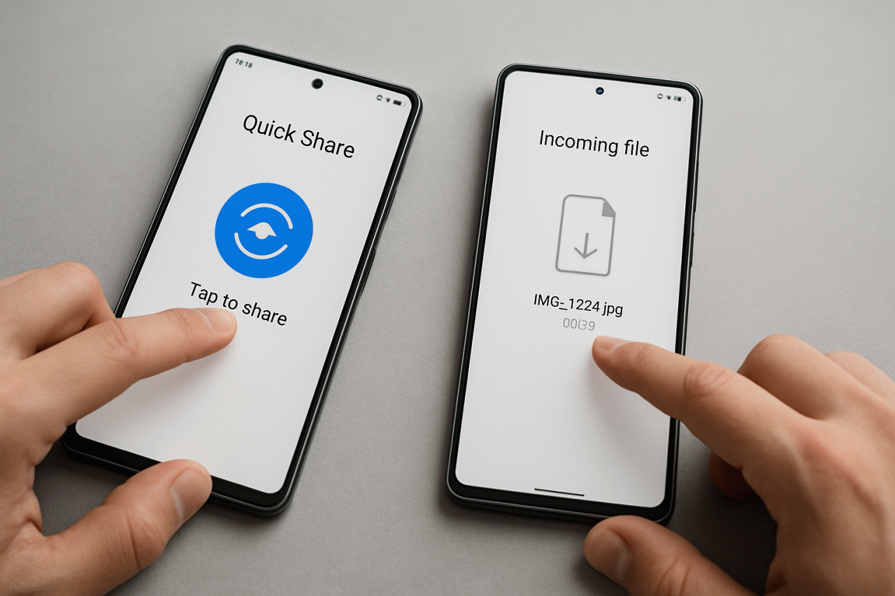Android: Quick Share Ganha Compartilhamento por Toque para Facilitar Troca de Arquivos