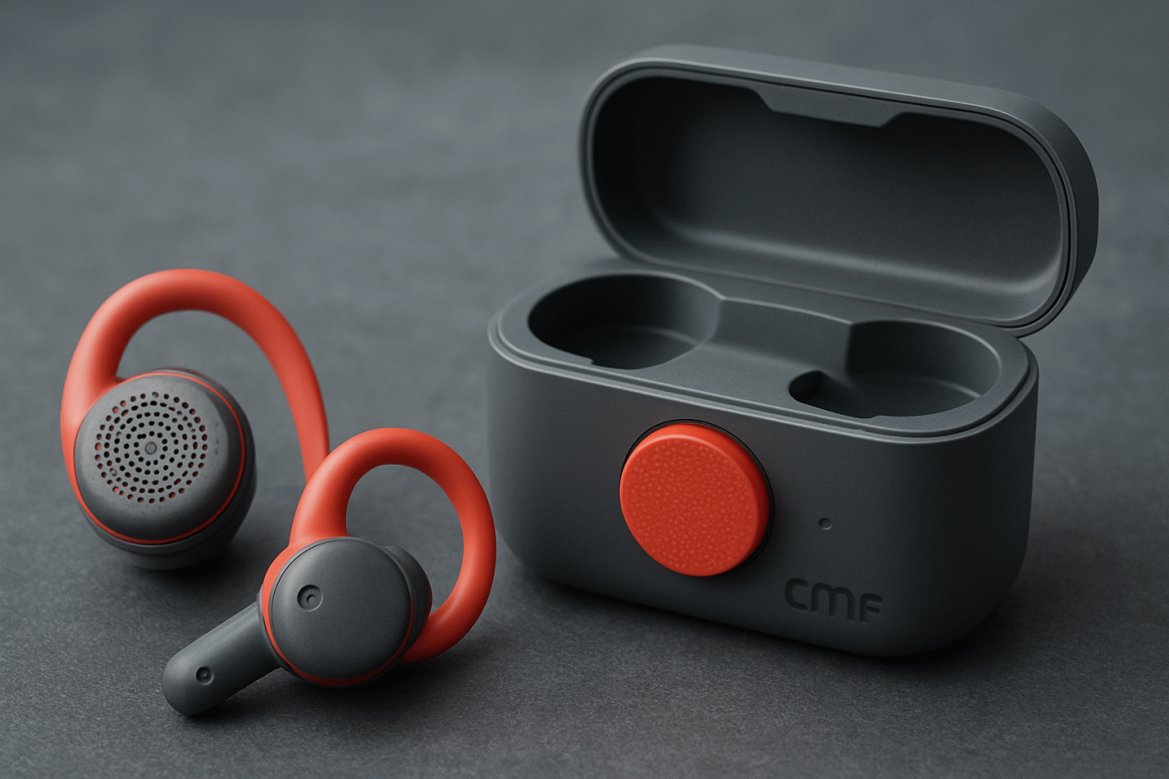 CMF Clip Pro: Nothing Lança Seus Primeiros Fones de Ouvido Abertos com Smart Dial
