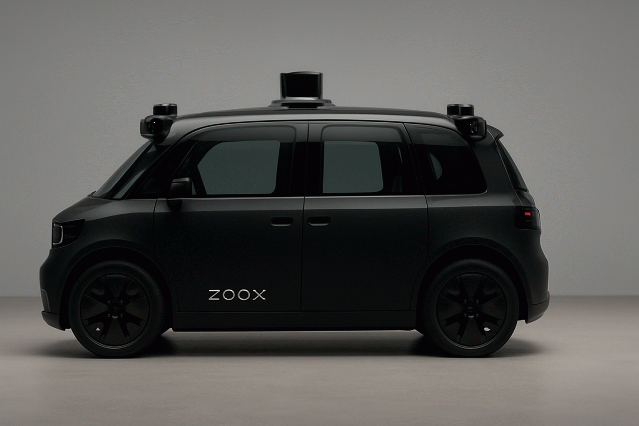 Zoox Recebe Autorização para Frota Comercial de 2.500 Robotáxis Anuais