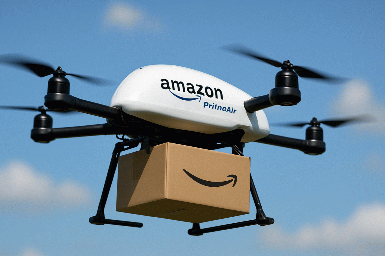 Amazon Prime Air Expandirá Entregas por Drone para Quase 500 Cidades dos EUA
