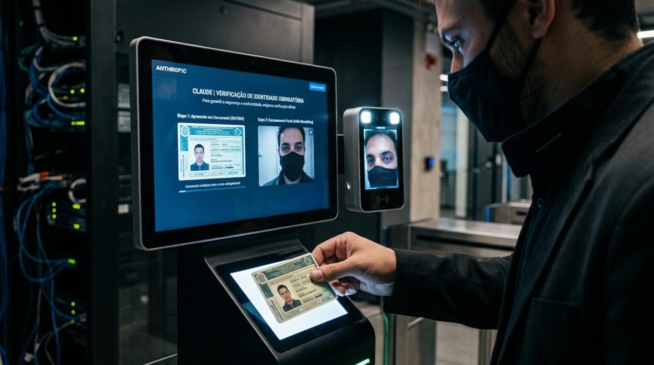 O Fim do Anonimato Digital: A exigência de documento e selfie pelo Claude e a nova era da verificação em IA