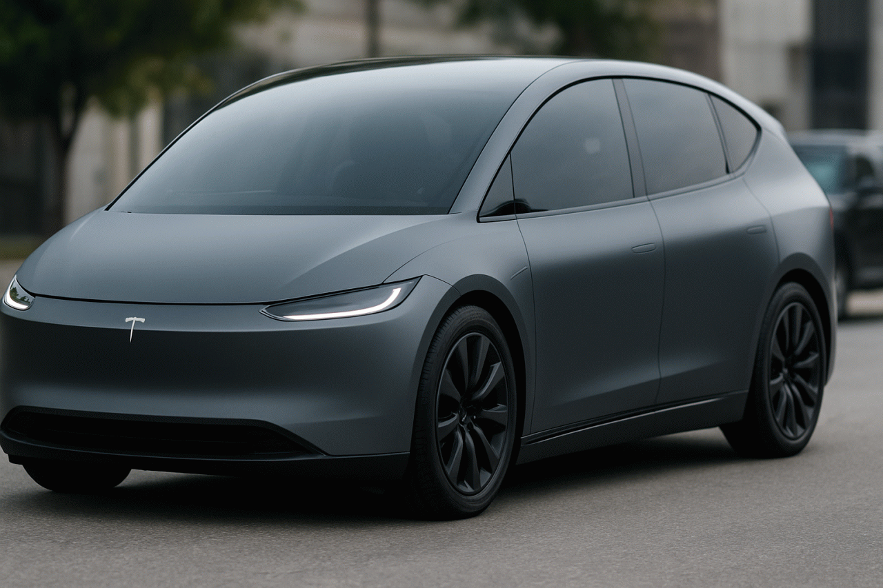 Imagem gerada por IA · Tesla Cybercab regulamentação · Assunto apurado por: TechCrunch