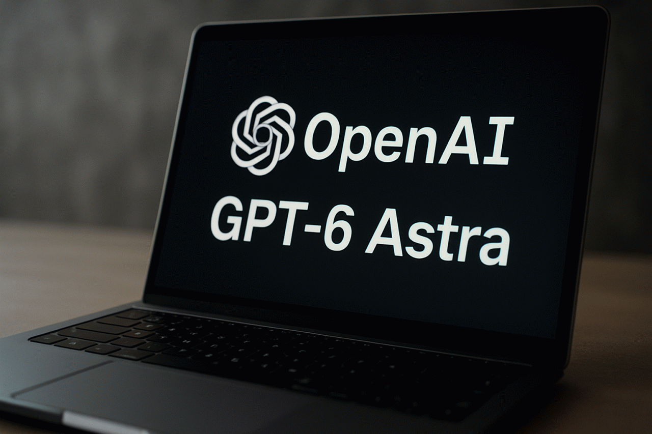 Imagem gerada por IA · GPT-6 Astra, OpenAI, prompts, IA · Assunto apurado por: The Decoder