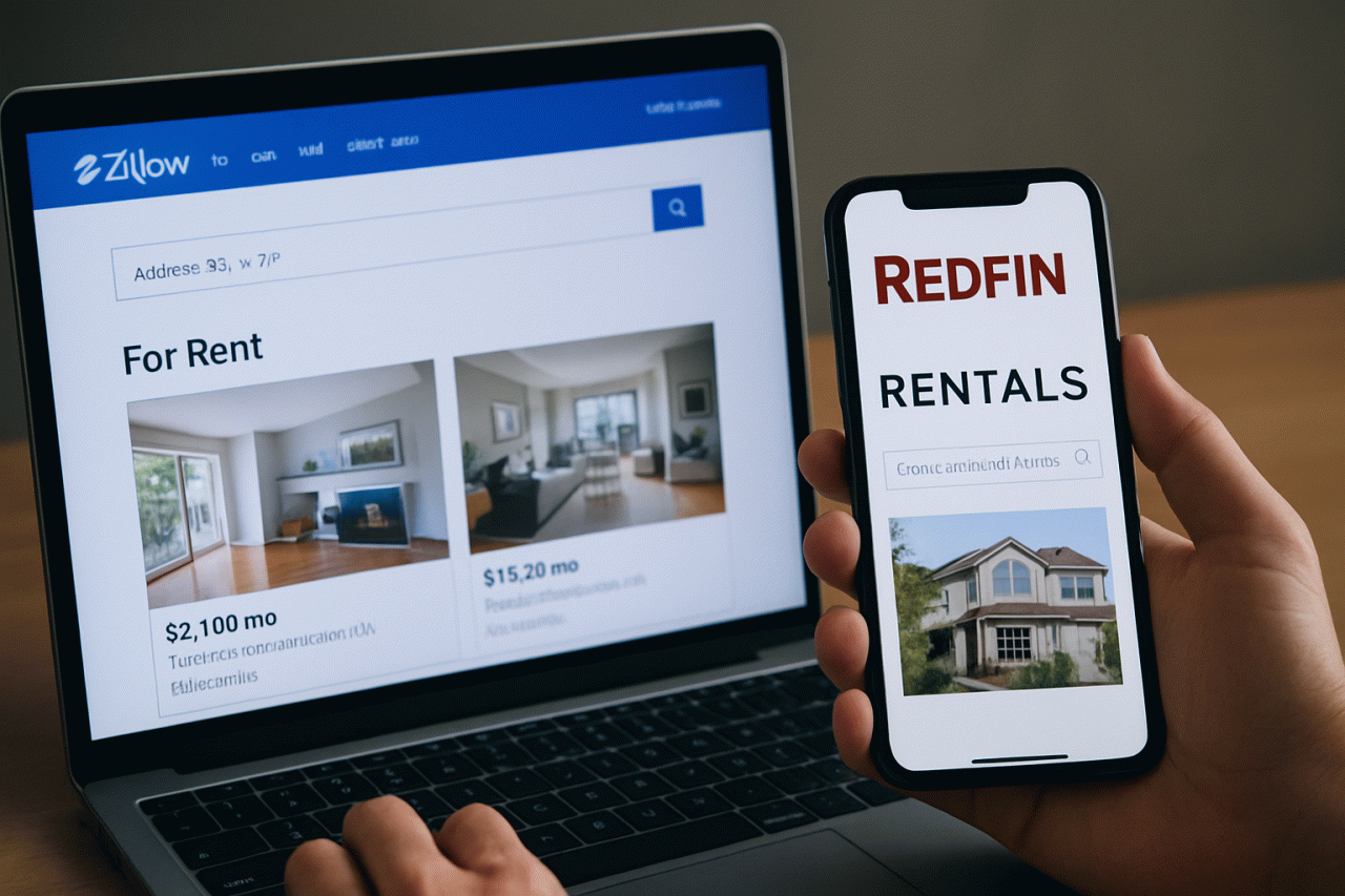 Imagem gerada por IA · Zillow Redfin Acordo Antitruste · Assunto apurado por: Engadget