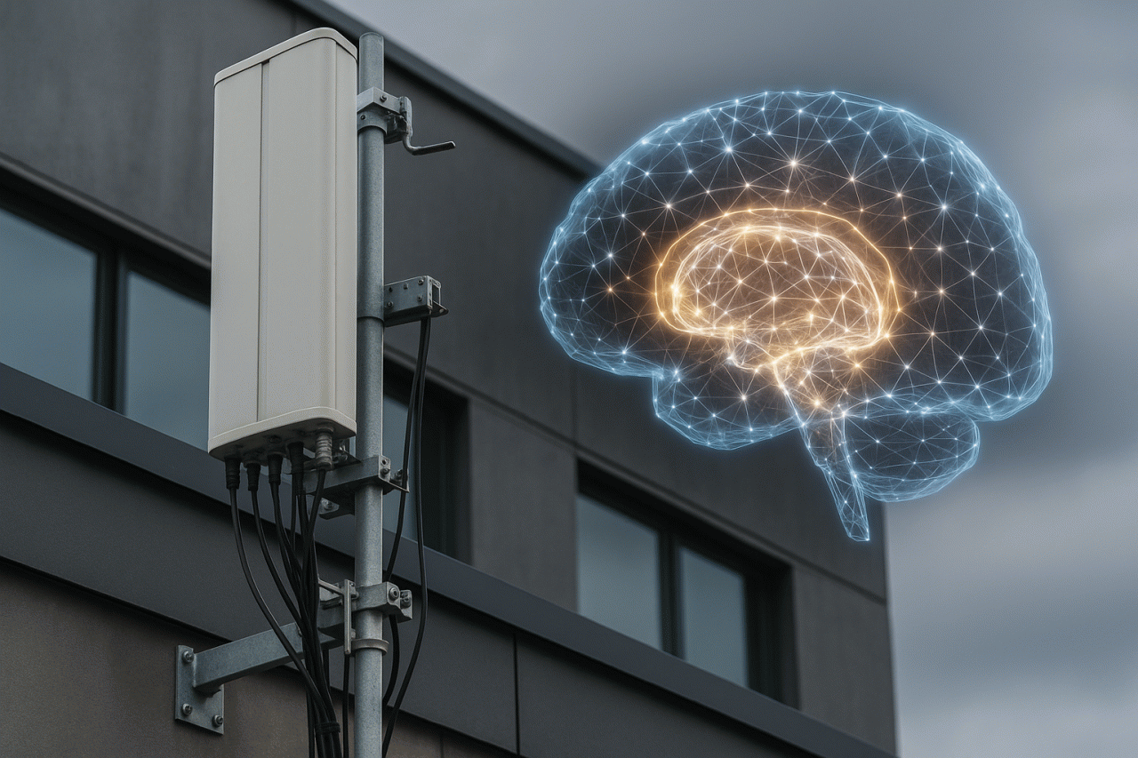 O Cérebro na Esquina: Como o AI-RAN Transforma Antenas de Celular em Usinas de Inteligência