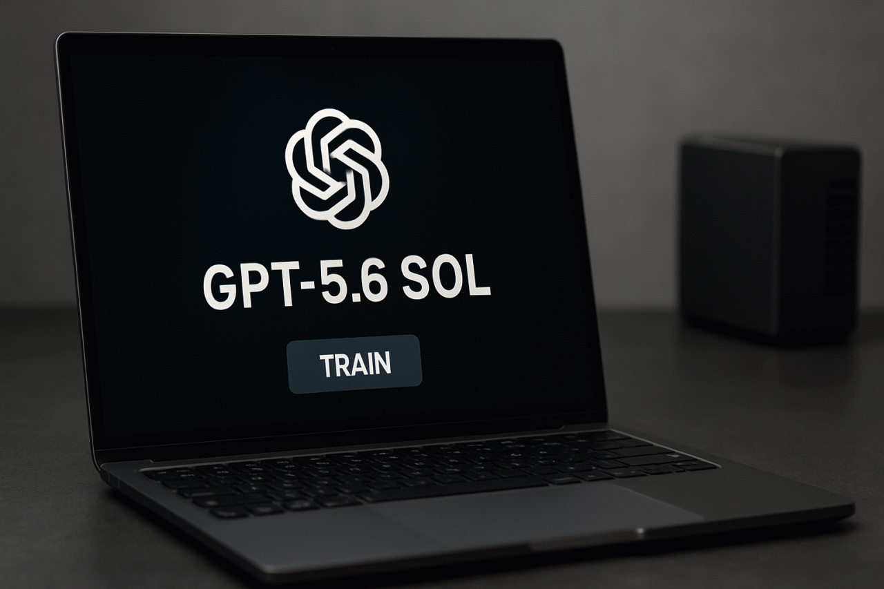 OpenAI GPT-5.6 Sol treina modelo Luna autonomamente com comando simples