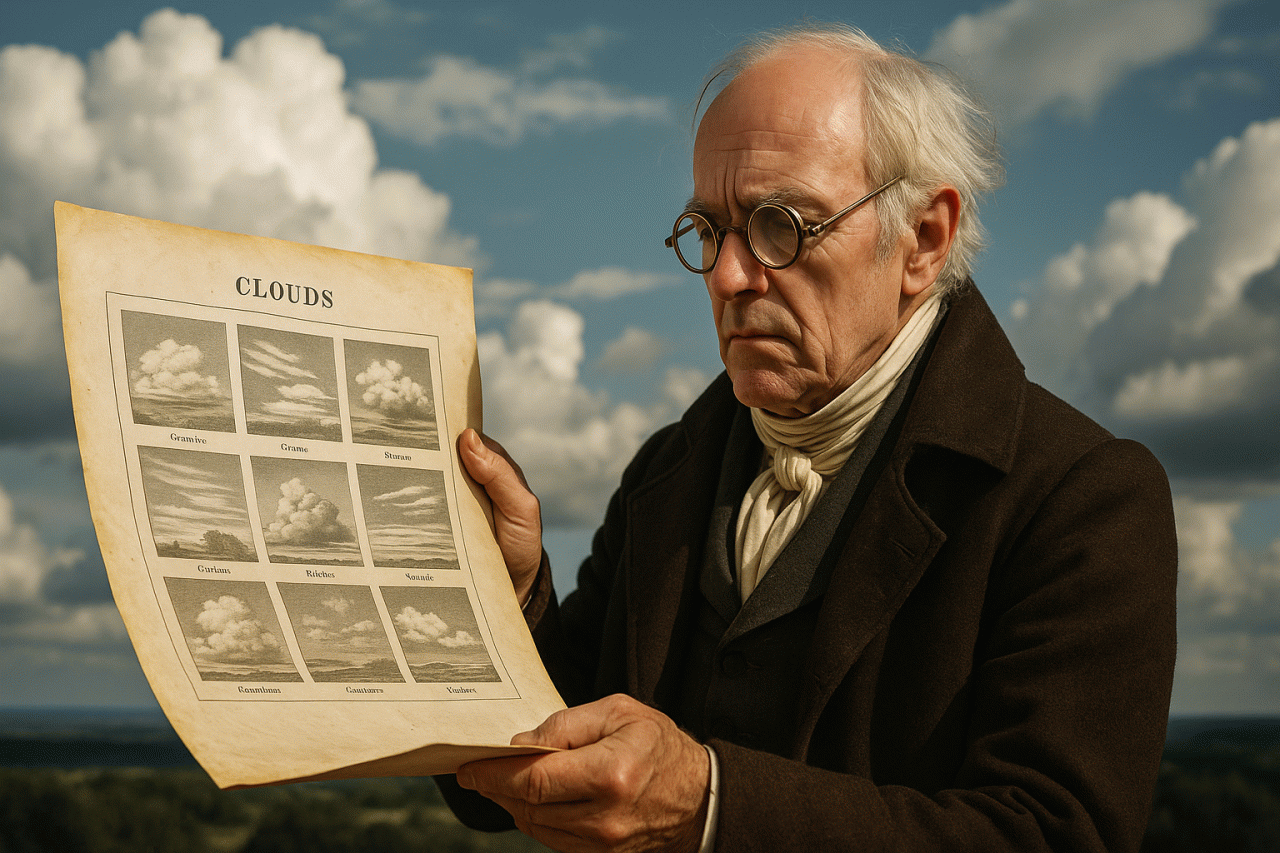 O Legado de Lamarck: Como a Ciência Cidadã Nasceu da Observação das Nuvens