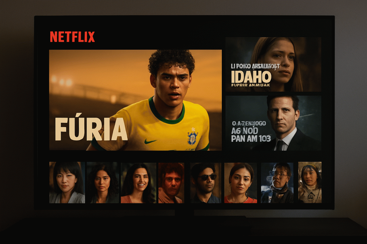 Netflix Aposta em Diversidade Global de Conteúdo para Atrair Assinantes na Semana