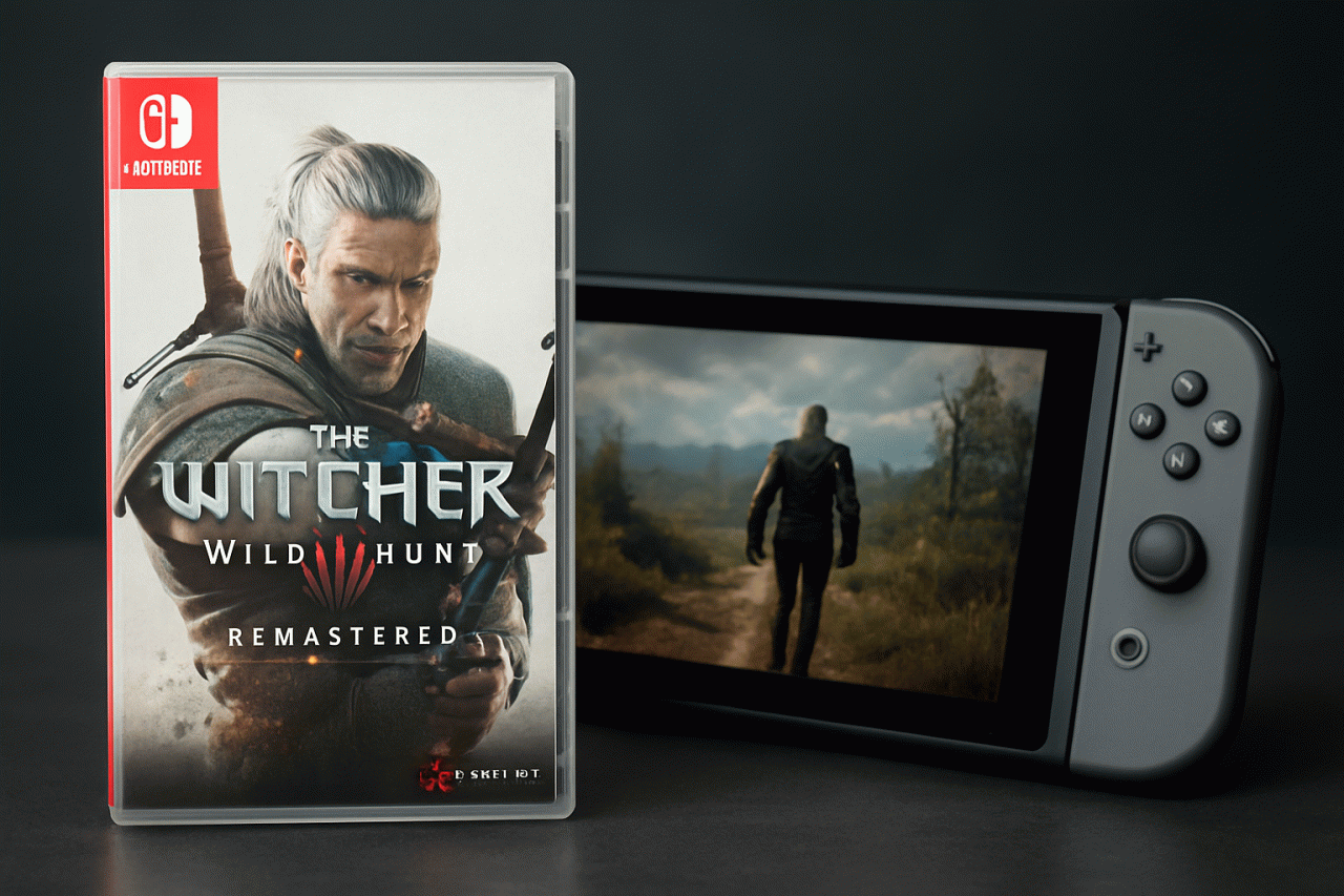 Imagem gerada por IA · The Witcher 3 Remaster · Assunto apurado por: The Verge