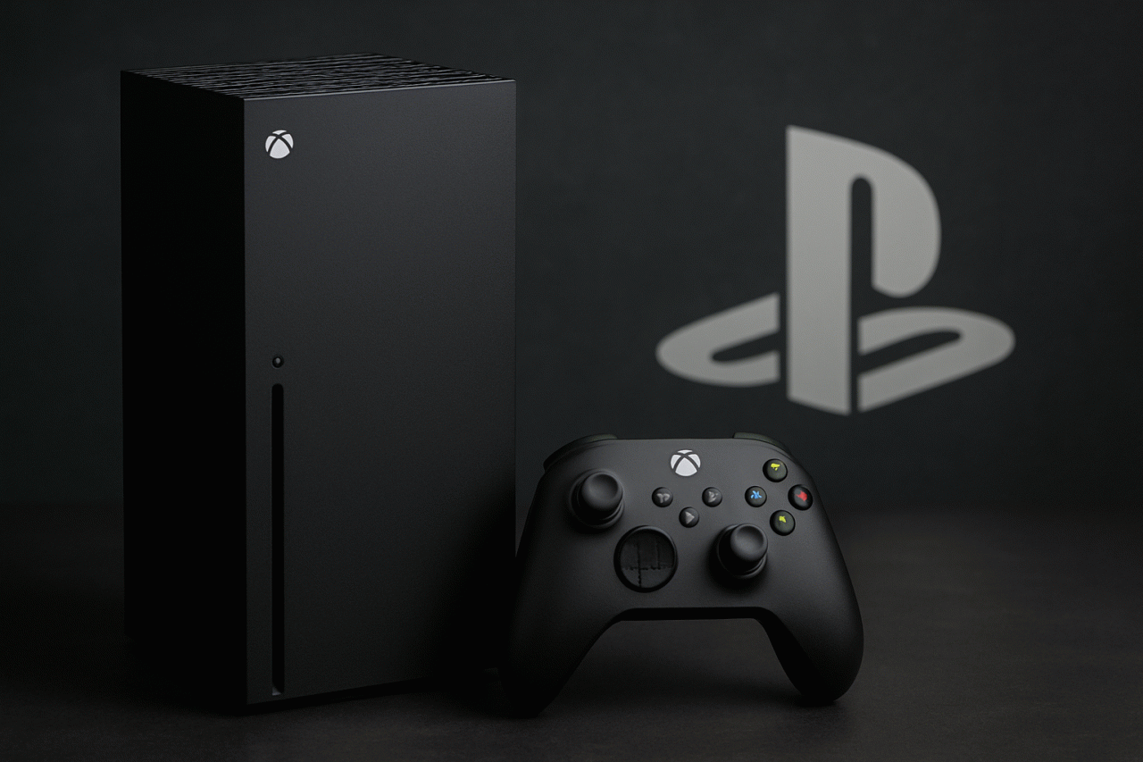 Imagem gerada por IA · Hideo Kojima Physint Xbox · Assunto apurado por: Engadget